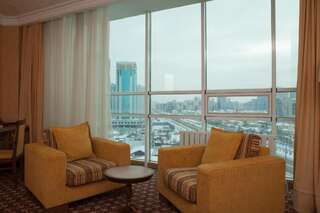 Отель Jumbaktas Astana Hotel Нур-Султан Двухместный номер бизнес-класса с доступом в тренажерный зал-7
